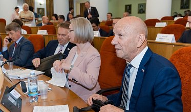Заседание Законодательного Собрания Оренбургской области